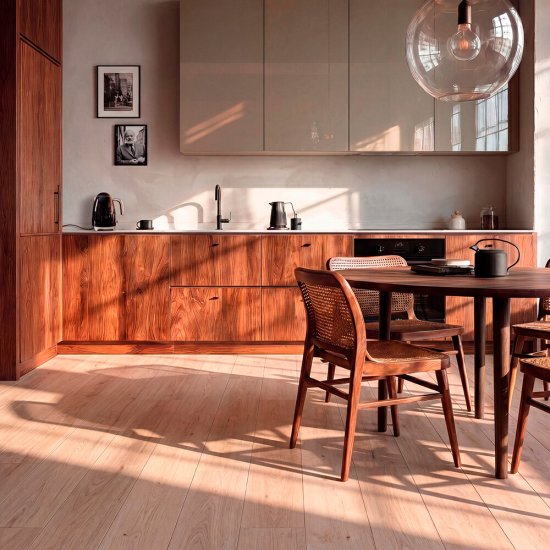 Ламинат 33 класс Ultradecor Expert Choice дуб хейбридж 2,22 кв.м 8 мм с фаской