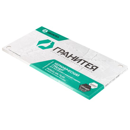 Керамогранит Уральский Гранит Neiva G390 белый 1200х600х10 мм (3 шт.=2,16 кв.м)