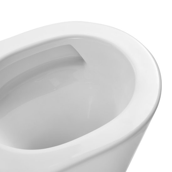 Унитаз-компакт Corsa Deco NX Tornado безободковый с универсальным выпуском с сиденьем дюропласт микролифт белый (TPNX600ST)