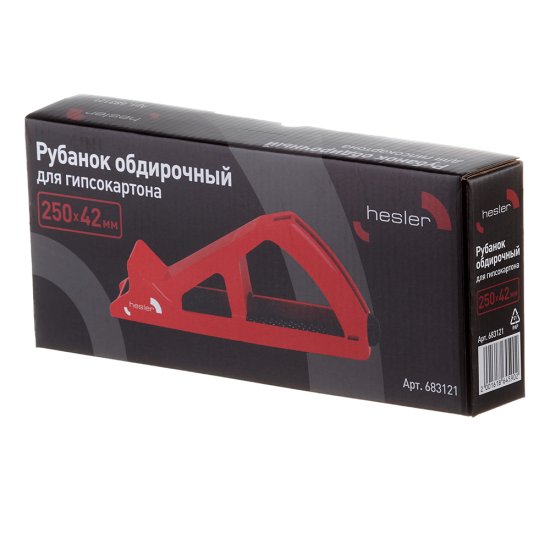 Рубанок обдирочный для гипсокартона 250 мм Hesler