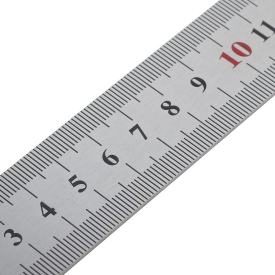 Линейка строительная Hesler 1000 мм нержавеющая сталь