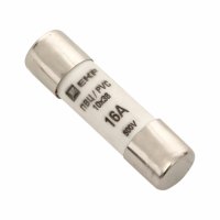 Вставка плавкая EKF ПВЦ 2P 16А 50 кА 500 В цилиндрическая (20 шт.) (pvc-10х38-16)