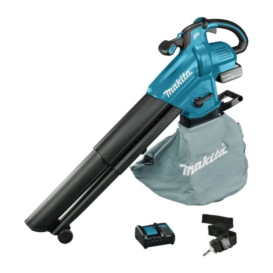 Аккумуляторный воздуходув пылесос Makita LXT BL