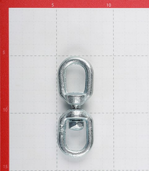 Вертлюг петля-петля d6 мм оцинкованный