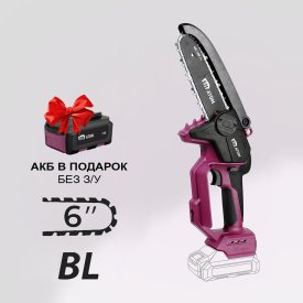 Мини-пила цепная аккумуляторная КМ АТОМ 18 В 6