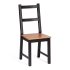 Обеденная группа антик черный стол и 4 стула Sonata Dining Set (21795)