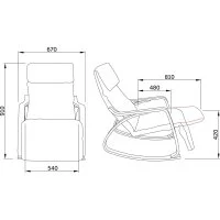 Кресло качалка AKS Home Home SMART