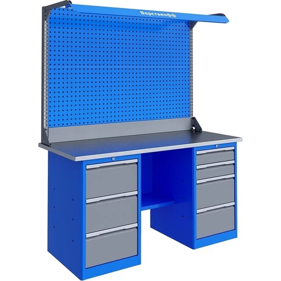 Слесарный верстак Верстакофф TNC 161.34.1-2f