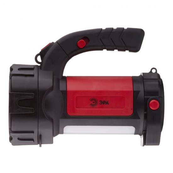 Фонарь ручной Эра (Б0052745) светодиодный 17 LED 8 Вт аккумуляторный Li-Ion пластик поворотная ручка