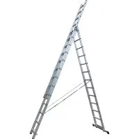 Усиленная универсальная трехсекционная лестница STAIRS ALP313