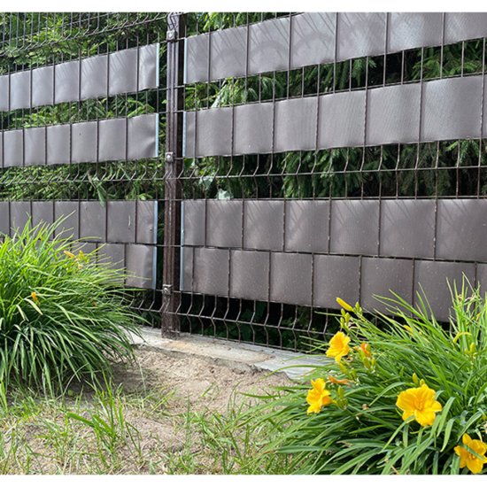 Лента для забора Протэкт 19 см х 25 м коричневая