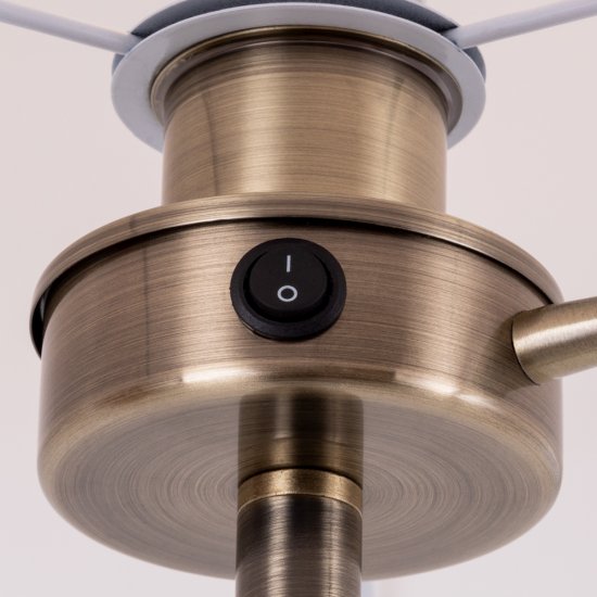 Торшер Arte Lamp Е27 60 Вт античная бронза IP20 (A2581PN-2AB)