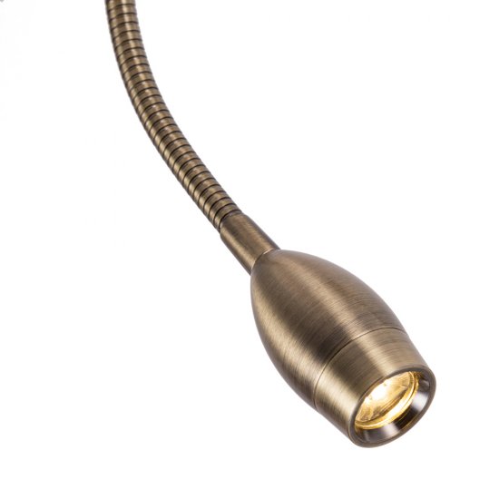 Торшер Arte Lamp Е27 60 Вт античная бронза IP20 (A2581PN-2AB)