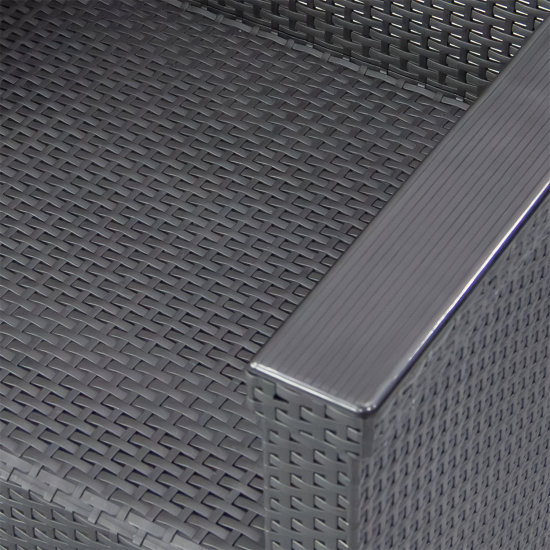 Кресло садовое BEGINIA Basegi 73.5x69.5x79 см полипропилен темно-серый