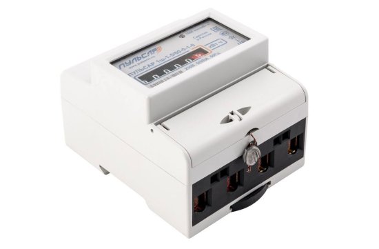 Счетчик электроэнергии однофазный однотарифный электронный 60 А