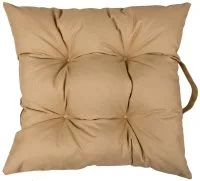 Подушка для стула Linen Way Пикник-2 50x50 см цвет бежевый