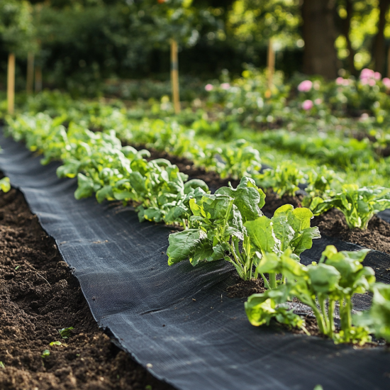 Укрывной материал BEGINIA 60 г/м² 1.6x10 м полипропилен черный