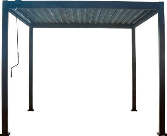 Пергола 3x3x2.5 м темно-серый