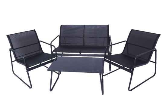 Набор садовой мебели Brut металл черный диван 1 шт.