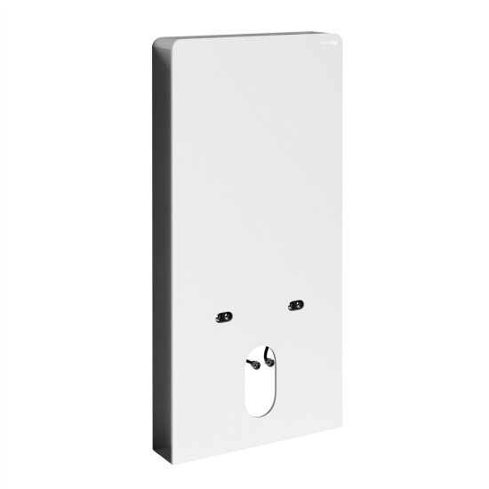 Инсталляция WasserKraft Naab 86 для биде с кнопкой белой со звукоизоляцией (86BDT.050.WH)