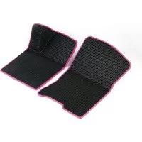 Передние коврики для Audi A8 D4 Long 2010 - 2017 (Ауди А8 Д4 лонг) Vicecar 2DL3020RR-розовый