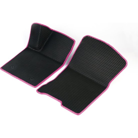 Передние коврики для Audi A8 D4 Long 2010 - 2017 (Ауди А8 Д4 лонг) Vicecar 2DL3020RR-розовый