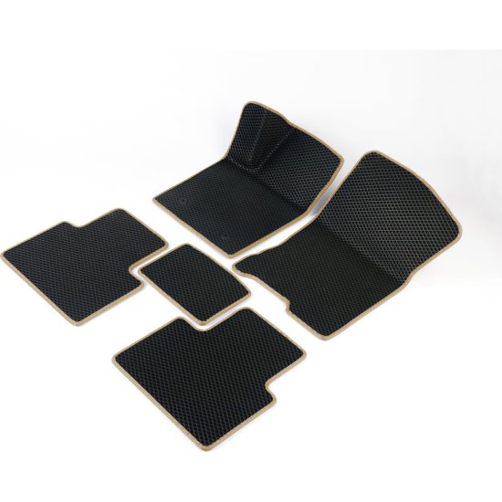 Автомобильные коврики для Chevrolet Aveo 2011 - 2015 (Шевроле Авео) Vicecar DL7003-бежевый