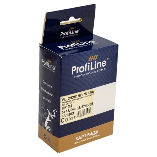 Струйный картридж ProfiLine №136