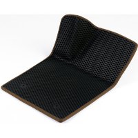 Водительский коврик для Haval F7 F7x2019 - 2024 (Хавал Ф7 Ф7х) Vicecar 1DL59001-коричневый