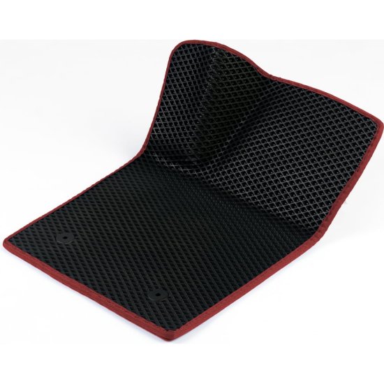 Водительский коврик для Subaru Impreza I 1992 - 2000 (левый руль) (Субару Импреза 1) Vicecar 1DL43024-бордовый