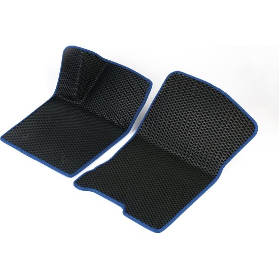 Передние коврики для Honda Accord VIII 2007-2012 (Хонда Аккорд 8) Vicecar 2DL16001-темносиний