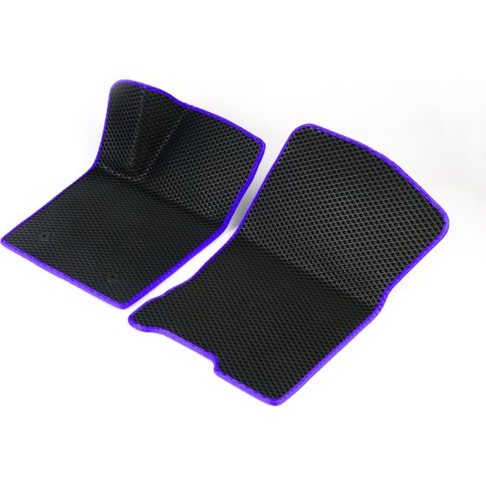 Передние коврики для Honda Accord VIII 2007-2012 (Хонда Аккорд 8) Vicecar 2DL16001-фиолетовый