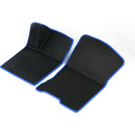 Передние коврики для Honda Accord VIII 2007-2012 (Хонда Аккорд 8) Vicecar 2DL16001-синий