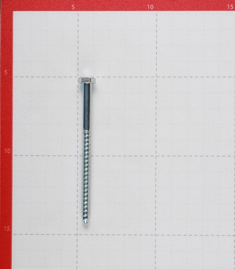 Болт сантехнический 6х90 мм DIN 571 оцинкованный (2 шт.)