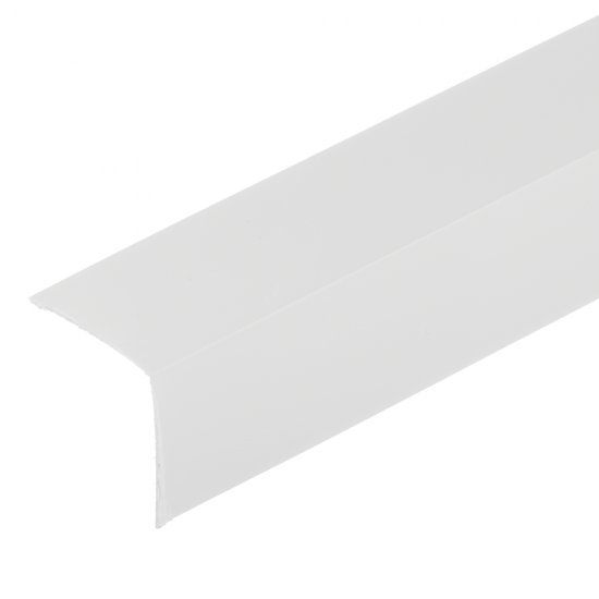 Уголок ПВХ 50х50х2700 мм гладкий белый
