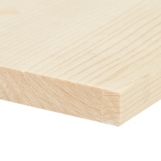 Щит мебельный хвоя 1200х200х18 мм сорт АВ клееный