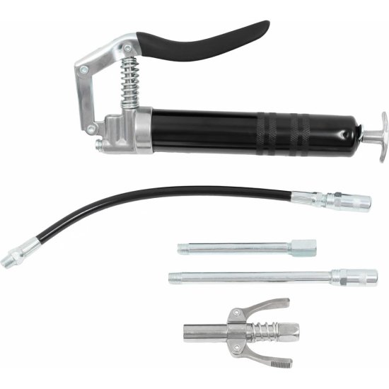 Профессиональный плунжерный шприц для густой смазки Inforce 08-09-16