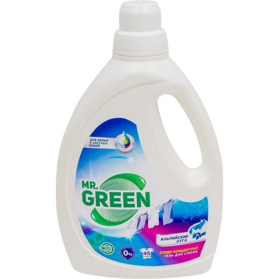 Гель для стирки MR.GREEN Альпийские луга