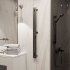 Полотенцесушитель электрический Indigo Style Pro 1200х100 мм 65 Вт с терморегулятором оружейная сталь