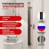 Полотенцесушитель электрический Indigo Style Pro 1200х100 мм 65 Вт с терморегулятором оружейная сталь