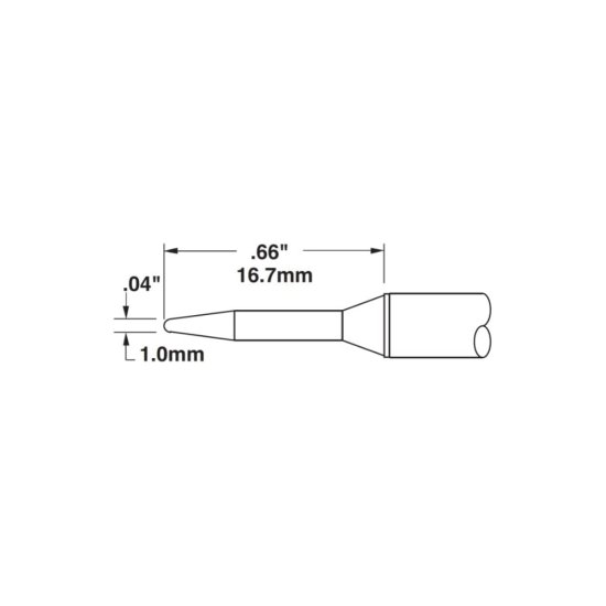 Картридж-наконечник для CV/MX METCAL CVC-5CN1710A