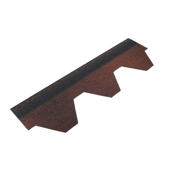 Черепица гибкая Шинглас Оптима красная 3 кв.м