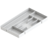 Лоток для столовых приборов 6 отсеков Esprado Comfort 49x5x30 см полипропилен цвет белый