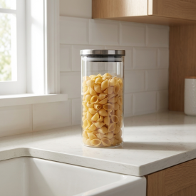 Банка для сыпучих продуктов Mallony Oceano 0.75 л стекло цвет прозрачный