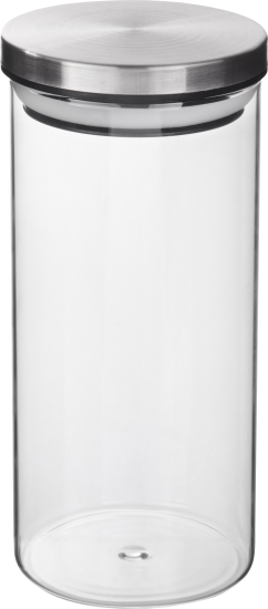Банка для сыпучих продуктов Mallony Oceano 0.75 л стекло цвет прозрачный