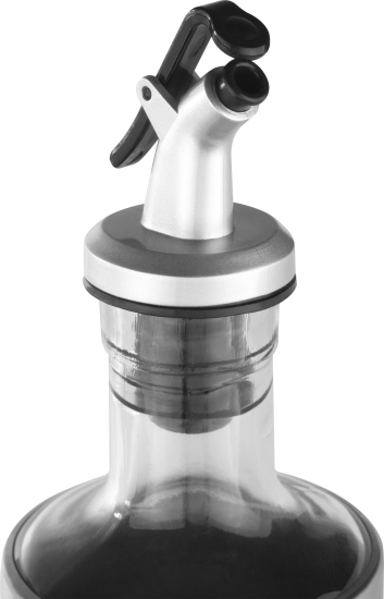 Бутылка для масла и уксуса Mallony Olivia 0.5 л стекло цвет прозрачный