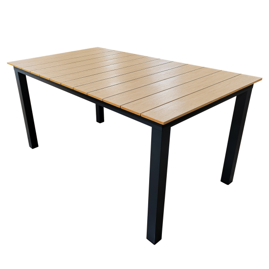 Стол садовый BEGINIA Beshtau Dark 156x90 см алюминий