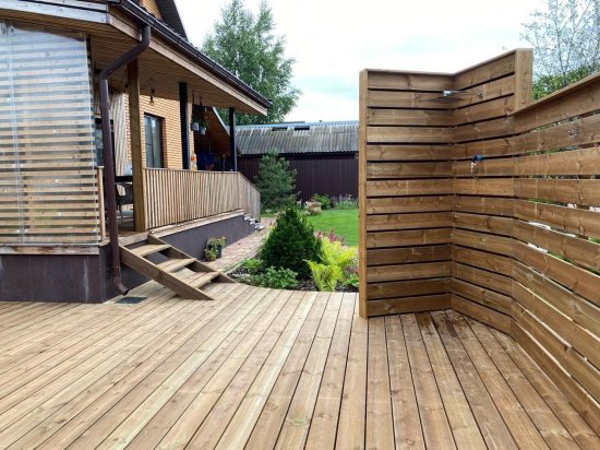 Доска штакетник импрегнированная 15x90x2000 мм 0.18 м²