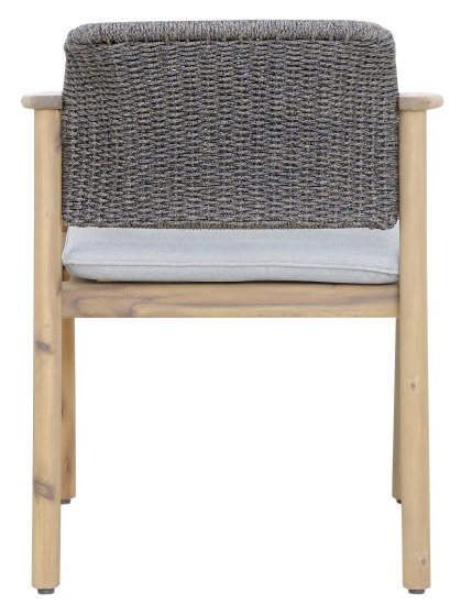 Кресло садовое BEGINIA Fisht акация цвет серый