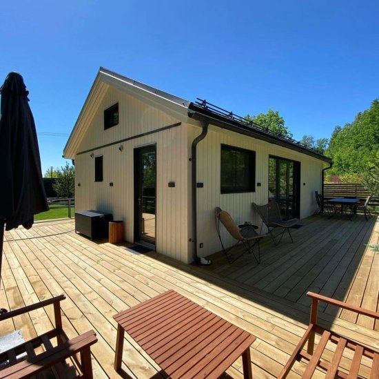 Террасная доска хвоя сорт Оптима 28x140x6000 мм двусторонний вельвет 0.84 м²